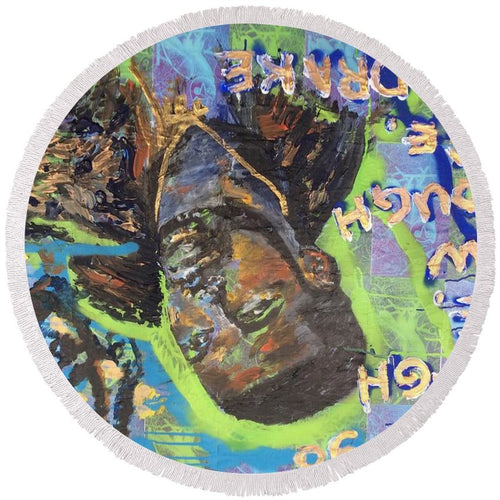 Drake - Round Beach Towel
