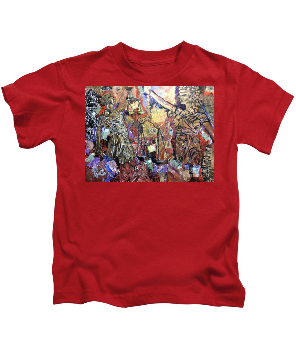 Lady Justice - Kids T-Shirt