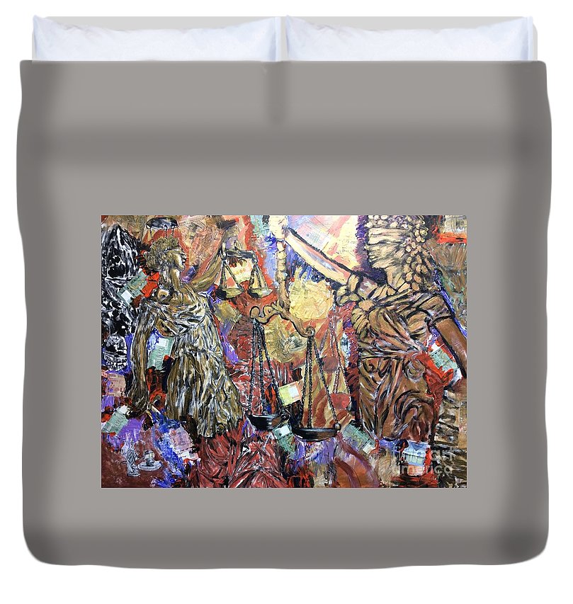Lady Justice - Duvet Cover