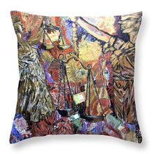Load image into Gallery viewer, Lady Justice - Throw Pillow