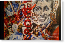 Load image into Gallery viewer, Oiler&#39;s Hockey - Canvas Print