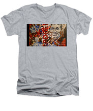 Load image into Gallery viewer, Oiler&#39;s Hockey - Men&#39;s V-Neck T-Shirt